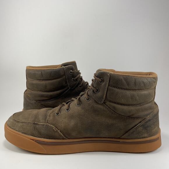 Twisted X Work 6” Shoes Kicks Leather Mens Size 11.5 W Wide Brown MCA0080 - Picture 11 of 11